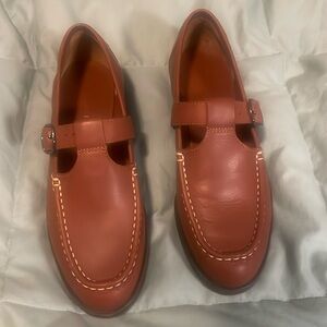 Beautiful, EVERLANE strapped, loafers.